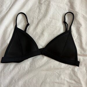 Triangl Swimwear Black Bikini Top